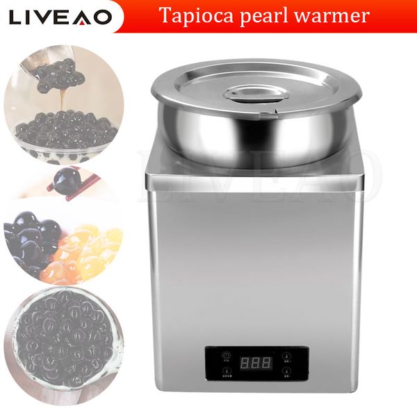 Machine automatique commerciale de marmite de cuisson de chaudière de réchauffeur de perle de Tapioca de thé de lait de bulle de Boba