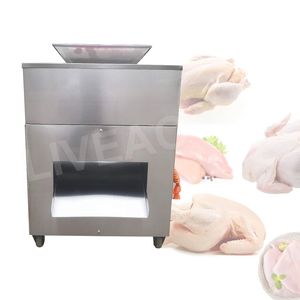 Machine de découpe de bande de viande de cuisine automatique commerciale, trancheur de viande fraîche, coupe-poitrine de poulet