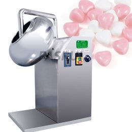 Commerciële automatische kleine suikerpinda chocoladejasmachine snoepsuikercoatingmaker voor thuis