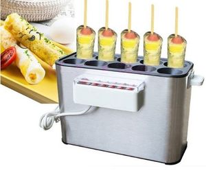 Commerciële gebakken eiworst maker hotdogs bakmachine omelet ontbijt eieren rol maker omeletmeester 110v 220V EU US LLFA