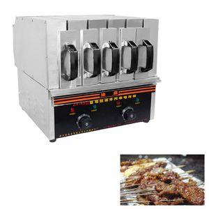 Machine commerciale de barbecue pour le gril électrique de BBQ de protection de l'environnement sans fumée de poulet rôti d'acier inoxydable