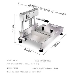 Commerciële Botzaag Varken Ribben Guillotine Snijmachines Gesneden Varkensvlees Chop Bot Machine Handmatig Knippen Ribben Ribben Guillotine Bot Snijmachine