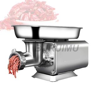 Capacité commerciale saucisse remplissage broyeur viande découpeuse mélangeur fabricant multifonction boeuf coupe fabricant 120 KG/H