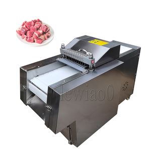 Machine de coupe de poulet commerciale Fish Meat Os Bone Cube Cutte Dicing Machine