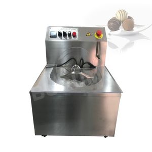 Machine de coulée commerciale de trempe de pot de fusion de chocolat avec la table vibrante