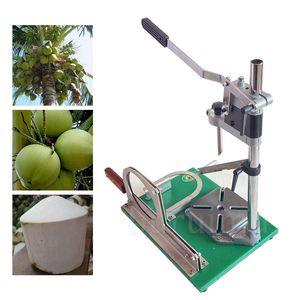 Coupe-épluchage de noix de coco commerciale, couteau à découper, éplucheur de coquille, Machine manuelle, vert frais, tendre
