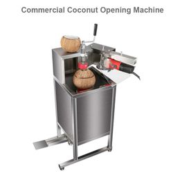 Machine d'ouverture de noix de coco commerciale entièrement automatique poinçonneuse de trou de noix de coco fraîche vert jeune outil d'ouverture de noix de coco