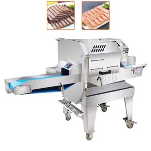 Machine à trancher les aliments cuits, commerciale, pour viande cuite, coupe le bacon, le bœuf, le mouton et le jambon