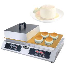 Commercial Double Head 110V 220V Snacks Machine Koperen Pan Rapid Verwarming Fluffy Pancake Baker Souffler Machine