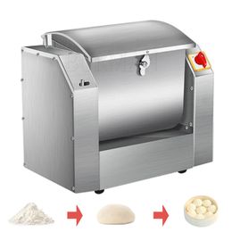 Commerciële Deeg Mixer 5Kg 7Kg 10Kg Rvs Automatische Deeg Mixer Kneder Huishoudelijke Brood Deeg Machine