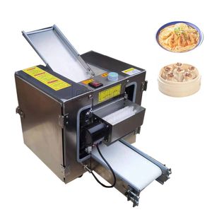 Commerciële Dumpling Skin Maker Eetzaal Ravioli Wrapper Machine Elektrische Auto Gerold Deeg Gebak Wonton Huid Druk 110V 220V