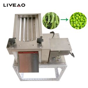 Machine commerciale d'épluchage de haricots Edamame, séparateur électrique d'éplucheur de pois verts