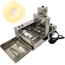 Commerciële Elektrische 4 Rijen Donut Machine Automatische Cirkel Donut Friteuse Machine