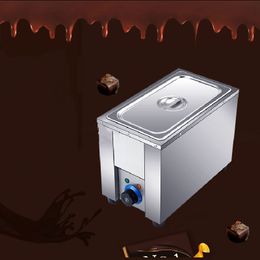 Machine de fusion de chocolat électrique commerciale trempage de chocolat chaud pots de fusion de chocolat Machine de fusion réchauffeur électrique fondeur