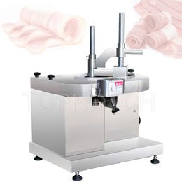 Commerciële Elektrische Cut Lamb Roll Machine Beef Slicer Mutton Rolls Snijmachine Verstelbare Dikte