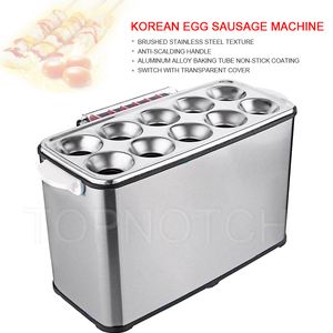 Commerciële Elektrische Eieren Boiler Cup Ontbijt Machine Egg Sausage Cooker Hot Dog Maker