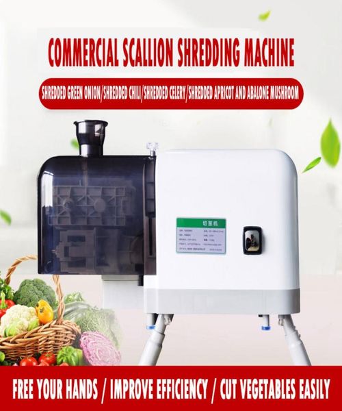 Máquina trituradora de cebolla verde eléctrica comercial Carrielin cortador de verduras cebollín cortador de pimienta para el restaurante y el hogar 3089064