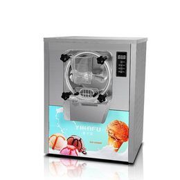 Machine à crème glacée dure électrique commerciale 20L/H machine dure électrique de yaourtière d'acier inoxydable/congélateur par lots