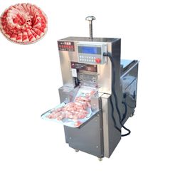 Commerciële Elektrische Vleessnijmachine Roestvrijstalen Vlees Snijmachine CNC Single Cut Schapenvlees Rollen Machine Keukenmachine 110V 220V