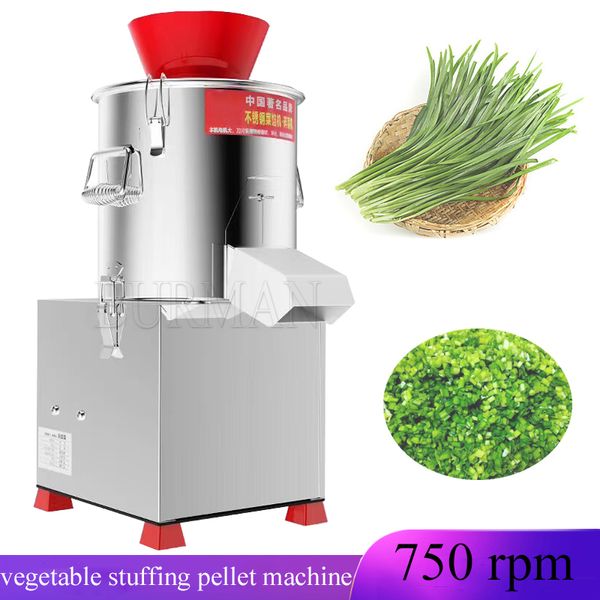 Máquina eléctrica comercial para cortar verduras, relleno de albóndigas de 550W, para cortar 220V