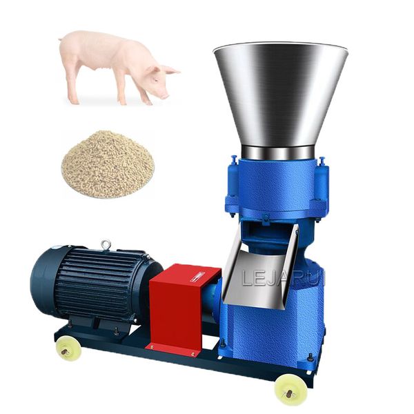 Machine commerciale de fabrication de granulés alimentaires, granulateur domestique pour poulet, canard, poisson, lapin