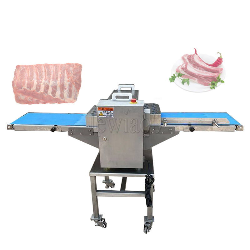 Máquina comercial de corte de carne fresca, filé de frango, filé de carne, barriga de porco, máquina de corte de dados para frango, aves