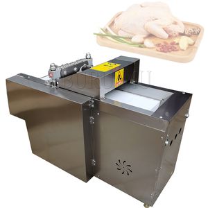 Commercial congelé canard boeuf porc Cube Cutter grande viande dés découpeuse viande Cube Dicer électrique os poulet dés fabricant