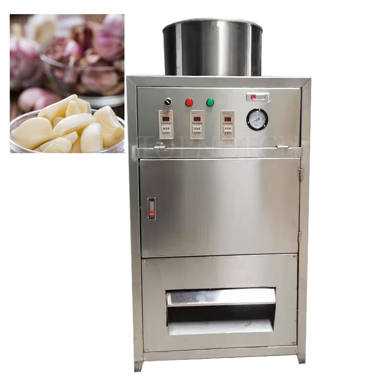 Commercial Garlic Peeler Fully Automatic Commercial Dry Garlic Skin Removing Peeling Machine