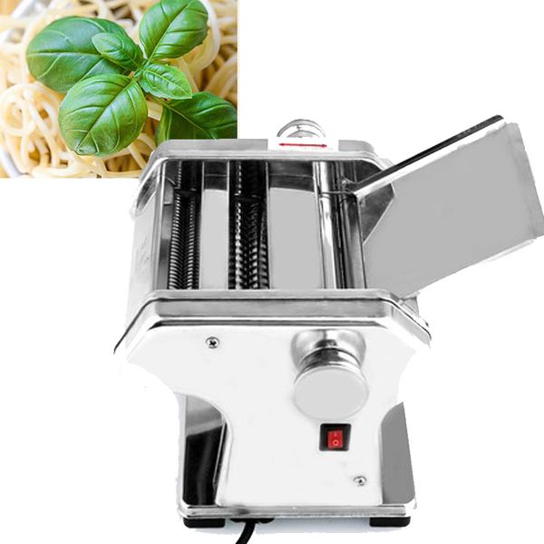 Commerciële Zware Elektrische Deeg Gebak Druk Sheeter Drukken Verse Noodle Spaghetti Pasta Maker Making Machine 220V