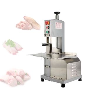 Machine de trancheuse de coupeur d'os de viande de poisson congelé de scie à os électrique de haute qualité commerciale