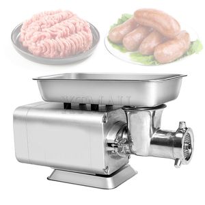Picadora de carne comercial, máquina para picar carne, máquina picadora eléctrica multifuncional para el hogar, embutidora de salchichas de 1100W