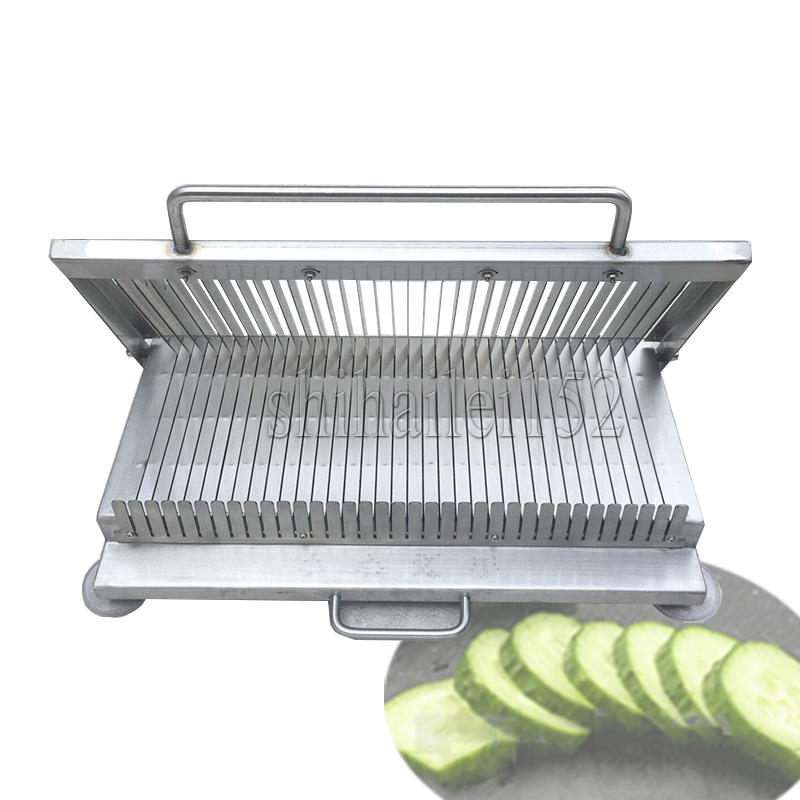 45mm Multi-function Slicing Hand Pressure Thickened Stainless Steel Double-blamde Sharp Manual Vegetable Cooked Food Slicer