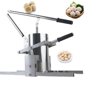 Commerciële multifunctionele handdruk beef ball machine roestvrij staal beef ball groente bal vormmachine schimmel tool