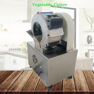 Machine de découpe de légumes de cantine de cuisine multifonctionnelle commerciale automatique de déchiquetage et de tranchage de pommes de terre électriques de légumes et de fruits