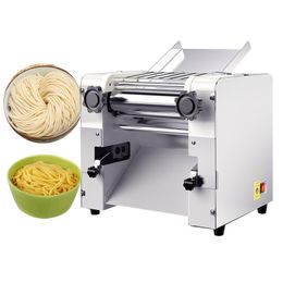 Máquina comercial de fideos modelo 300, rodillo de acero inoxidable para fideos, amasadora de Pasta de escritorio, máquina para hacer dumplings