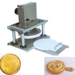 Commerciële Noodle Druk Elektrische 22Cm Pizza Persmachine Pizza Deeg Vormmachine Handleiding Pannenkoek Machine 220V