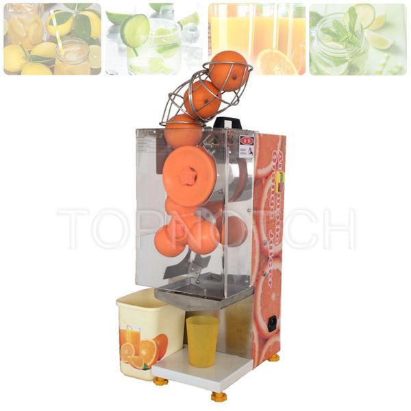 Extracteur automatique de jus de machine de jus d'agrumes de presse-agrumes orange commercial