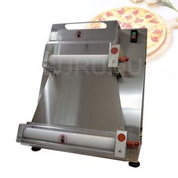 Máquina de rodillos para masa de pizza comercial Moldeadora de pizza para panadería 370W
