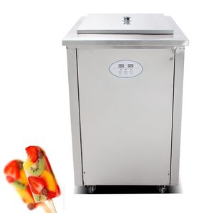 Máquina comercial Popsicle Acero inoxidable La máquina de hielo de hielo de 220V es simple y conveniente