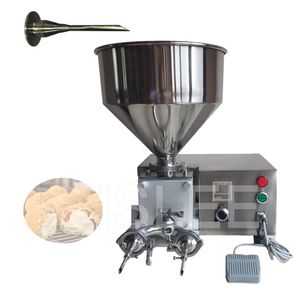 Máquina de llenado de crema de hojaldre portátil comercial Herramienta de inyección de torta llena de mermelada