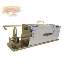 Commerciële aardappeltoren Cutter Machine roestvrijstalen spiraalvormige aardappel Slicer Twister