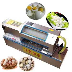 Commercial Quail Ei Peeling Machine Remover Egg Sheller Hardgekookte eierschil te koop