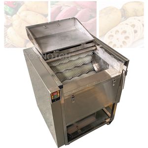 Machine commerciale de nettoyage de lavage d'éplucheur de rouleau de pomme de terre de gingembre de fruit de légume de racine