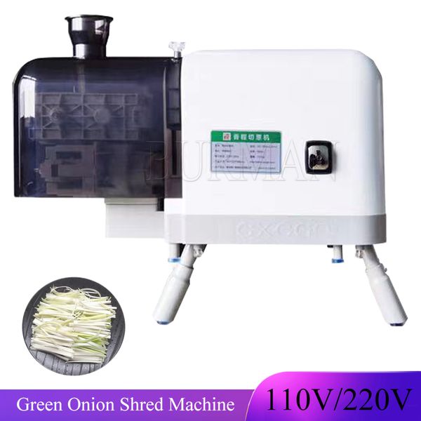 Machine de découpe électrique commerciale de déchiquetage d'oignons verts d'échalotes de coupeur d'oignons verts