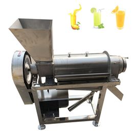 Commerciële Schroefpers Spiraal Mango Appelsap Maken Knijpmachine Roestvrijstalen Fruit Juicer Extractor Squeezer