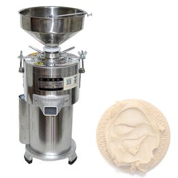 Máquina comercial de salsa de sésamo, 220v, refinadora de molienda, molinillo de salsa de puré de mantequilla de maní, multifuncional