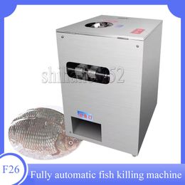 Commerciële kleine automatische visstrippende moord- en schaalmachine Elektrische vismoordenaarmachine