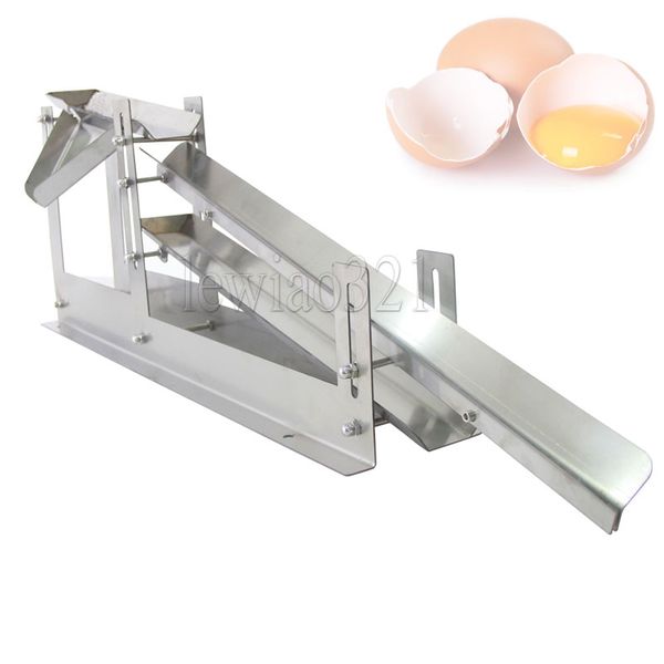 Separador Manual pequeño comercial de clara de huevo y yema, máquina de separación de líquidos de acero inoxidable 304 para huevos de gallina y pato