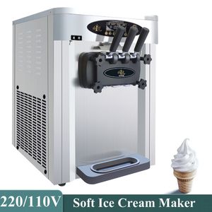 Commercieel zachte ijsmachine roestvrijstalen gelato maken machine snelle koelijmaker van de machine volledig automatisch