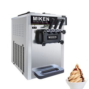 Machine commerciale de crème glacée molle de service pour des fabricants de crème glacée d'acier inoxydable de Restaurants 110V 220V